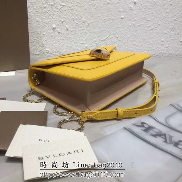 BVLGARI寶格麗 專櫃新款 蛇頭扣環 單層蛇頭包 單肩斜挎包 B39174 FYD1363